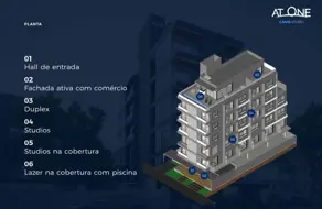Imagem 2 - Loft / Studio em CANASVIEIRAS, Florianópolis - SC