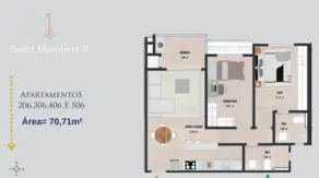 Imagem 2 - Apartamento em Ingleses do Rio Vermelho, Florianópolis - SC