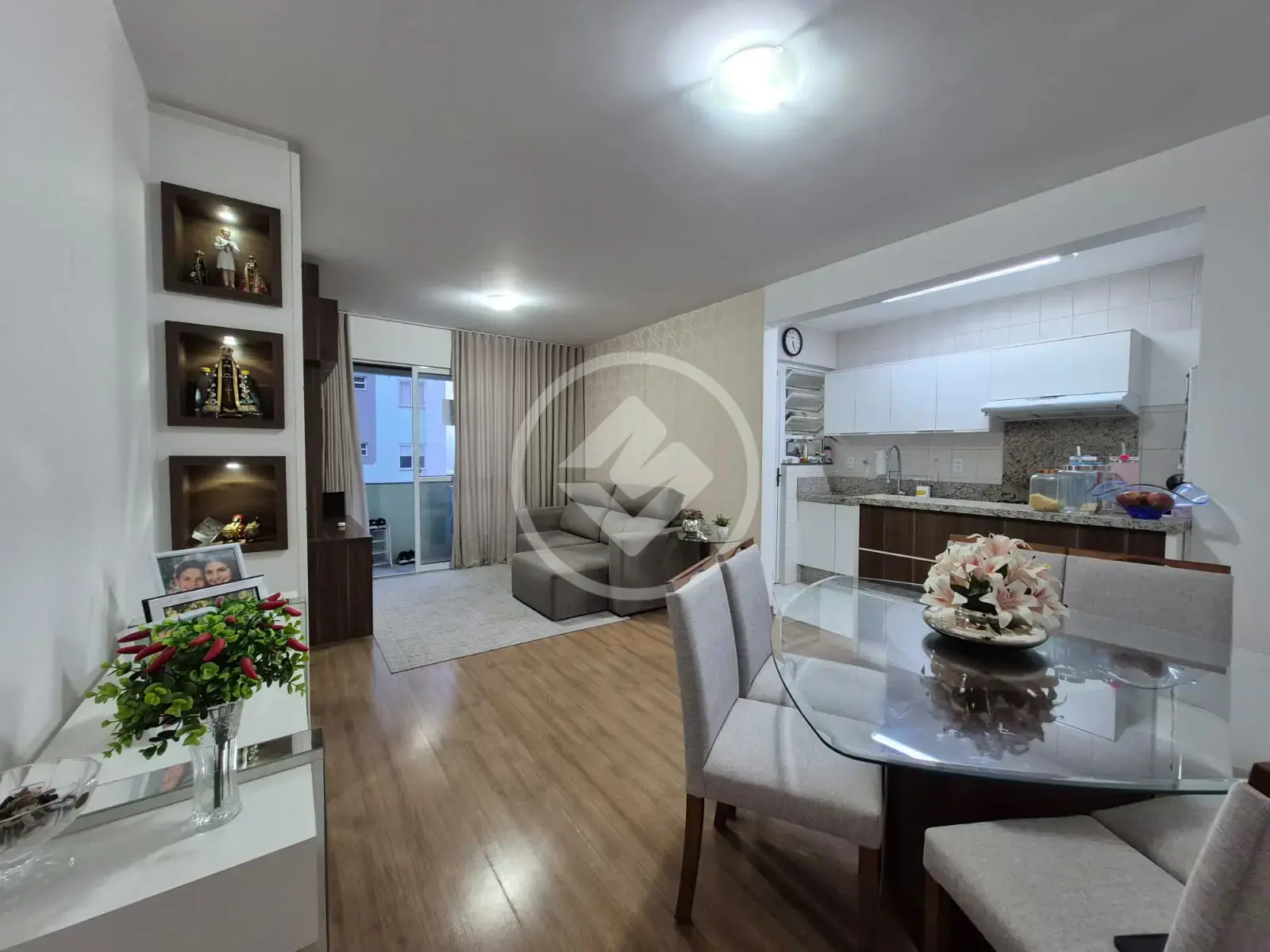 Imagem 1 - Apartamento em Barreiros, São José - SC