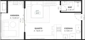 Loft / Studio Campeche, Florianópolis - SC — foto 2