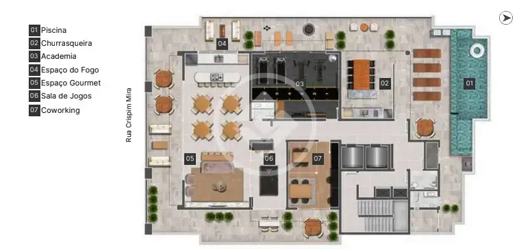 Imagem 1 - Apartamento em Centro, Florianópolis - SC