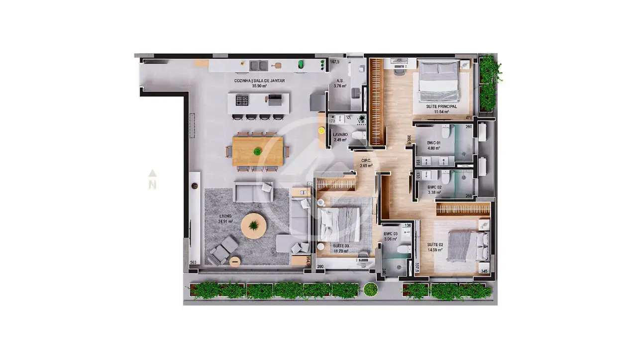 Image 2 - Apartamento em Centro, Florianópolis - SC