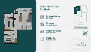 Imagem 3 - Apartamento em Barreiros, São José - SC