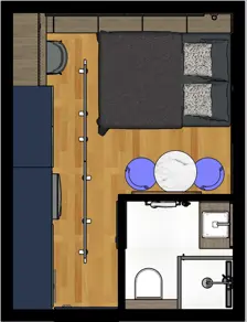 Imagem 2 - Loft / Studio em Pantanal, Florianópolis - SC
