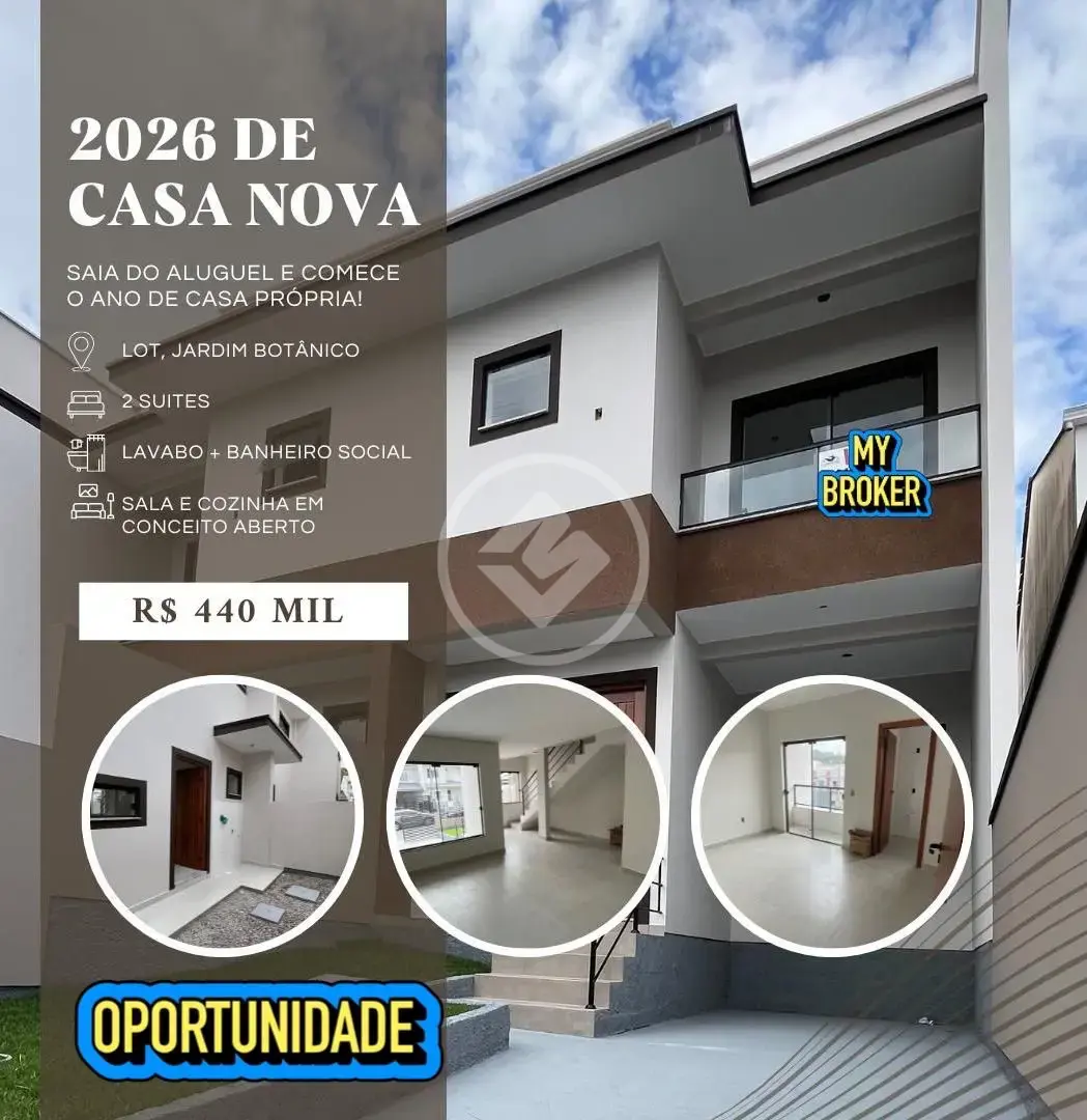 Imagem 1 - Sobrado em Potecas, São José - SC