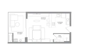 Imagem 2 - Loft / Studio em Campeche, Florianópolis - SC