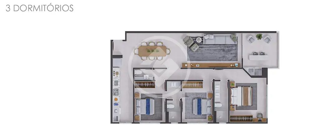 Imagem 1 - Apartamento em Campeche, Florianópolis - SC