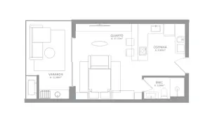 Imagem 2 - Apartamento em Campeche, Florianópolis - SC