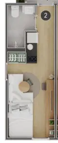 Imagem 6 - Loft / Studio em Trindade, Florianópolis - SC