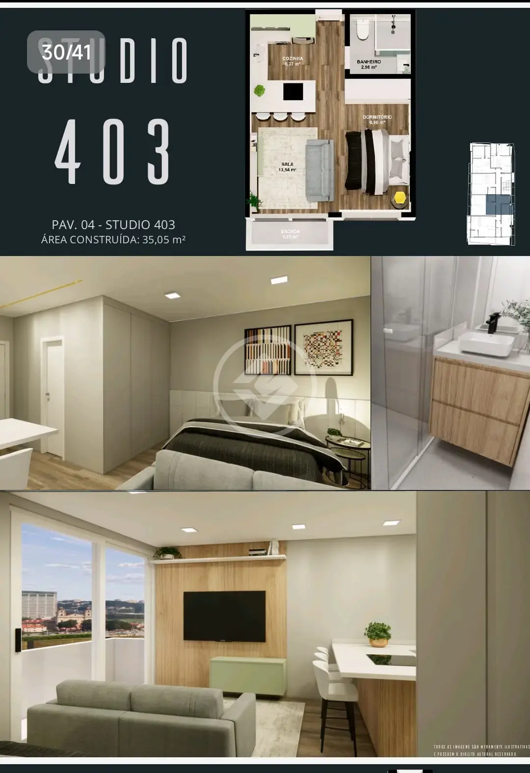 Image 2 - Apartamento em Campeche, Florianópolis - SC
