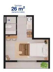 Imagem 4 - Loft / Studio em Ingleses do Rio Vermelho, Florianópolis - SC
