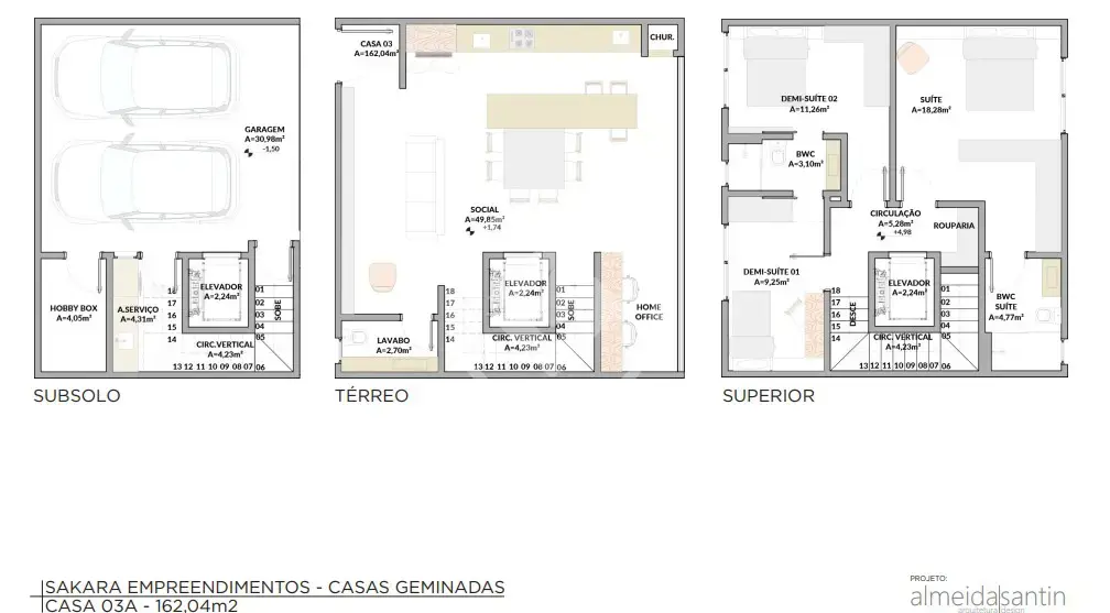 Imagem 3 - Casa em Córrego Grande, Florianópolis - SC