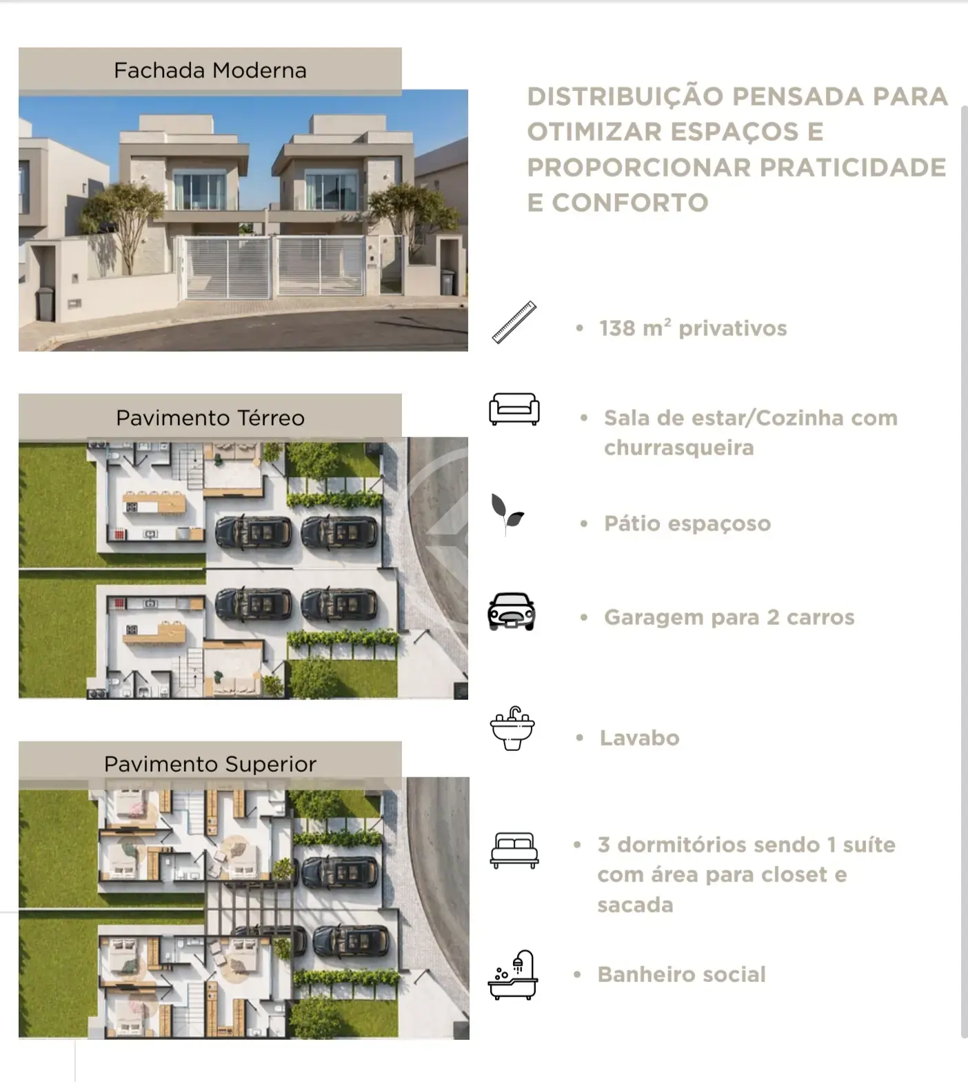 Imagem 1 - Casa em CANASVIEIRAS, Florianópolis - SC