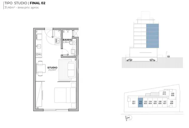 Imagem 4 - Loft / Studio em Canasvieiras, Florianópolis - SC