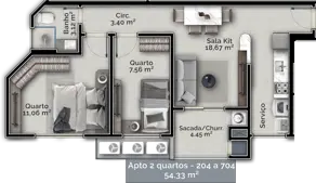 Apartamento CARVOEIRA, Florianópolis - SC — foto 2