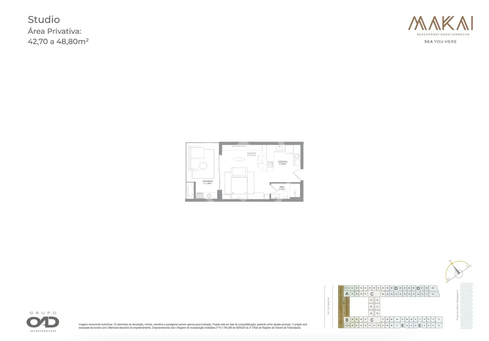 Image 19 - Loft / Studio em Campeche, Florianópolis - SC