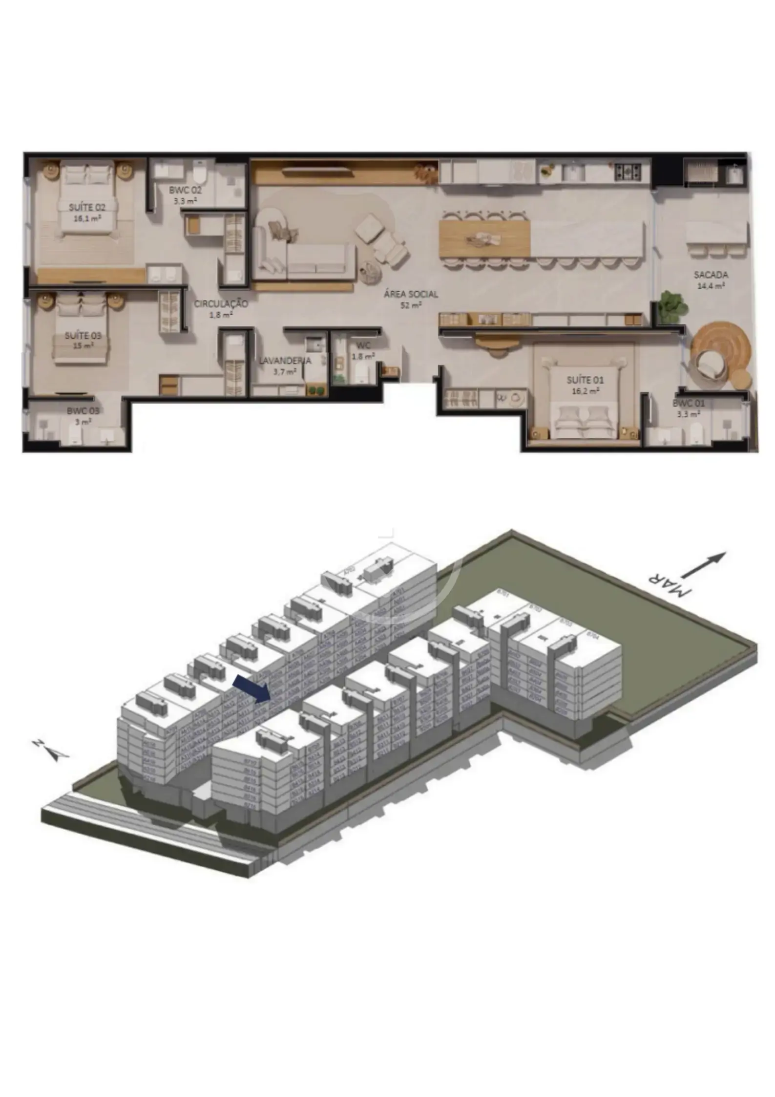 Image 16 - Apartamento em Praia Brava, Florianópolis - SC
