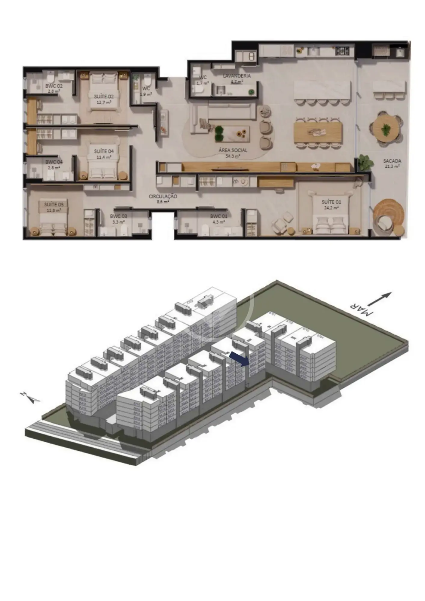 Image 16 - Apartamento em Praia Brava, Florianópolis - SC