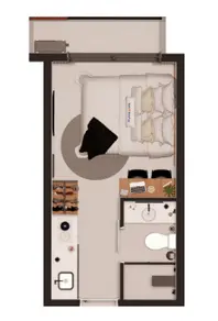 Imagem 2 - Loft / Studio em Campeche, Florianópolis - SC