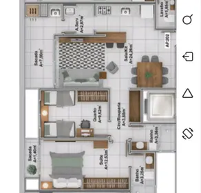 Imagem 2 - Apartamento em Campeche, Florianópolis - SC