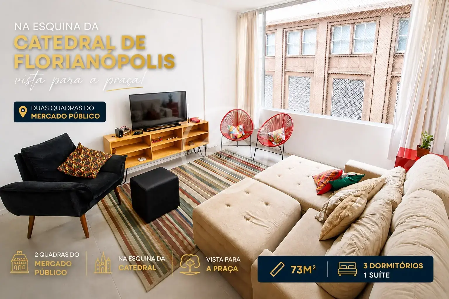 Imagem 1 - Apartamento em Centro, Florianópolis - SC