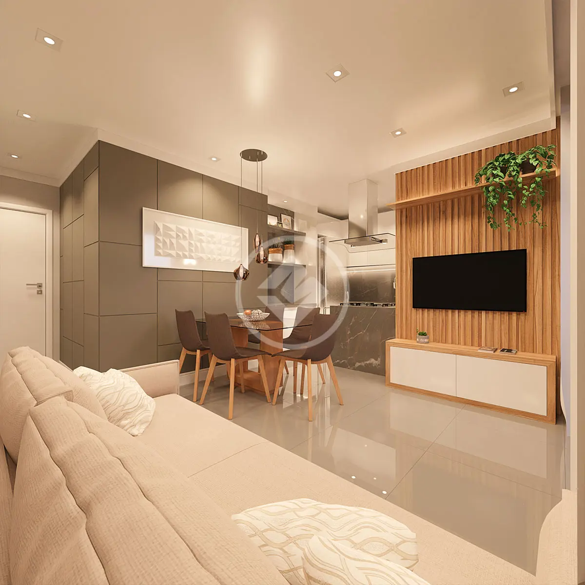 Apartamento JURERÊ, Florianópolis - SC — foto 1