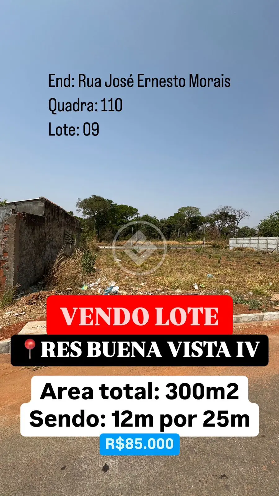 Terreno Residencial Buena Vista IV, Goiânia - GO — foto 1