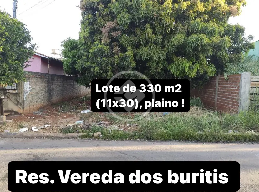 Terreno Residencial Vereda dos Buritis, Goiânia - GO — foto 1