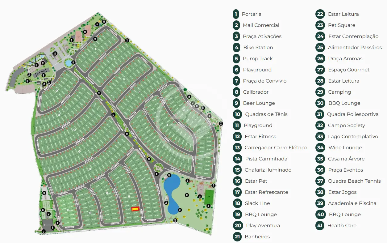 Imagem 4 - Terreno Condomínio em Residencial Aurora das Mansões, Senador Canedo - GO