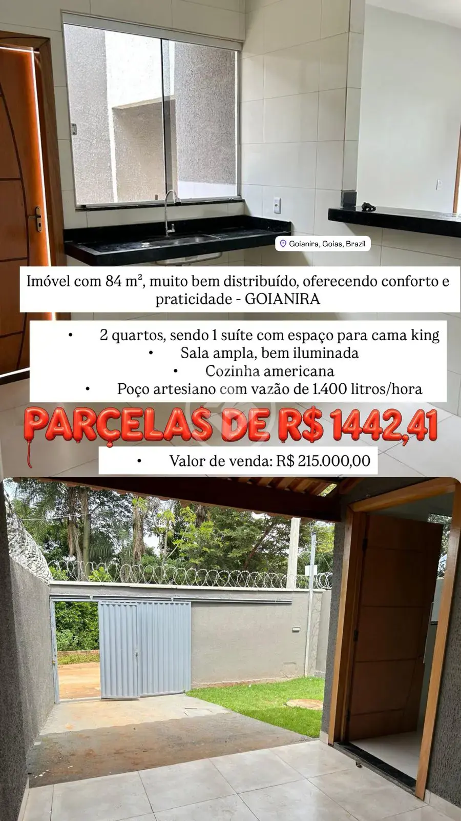 Imagem 1 - Casa em Setor Uirapuru, Goianira - GO