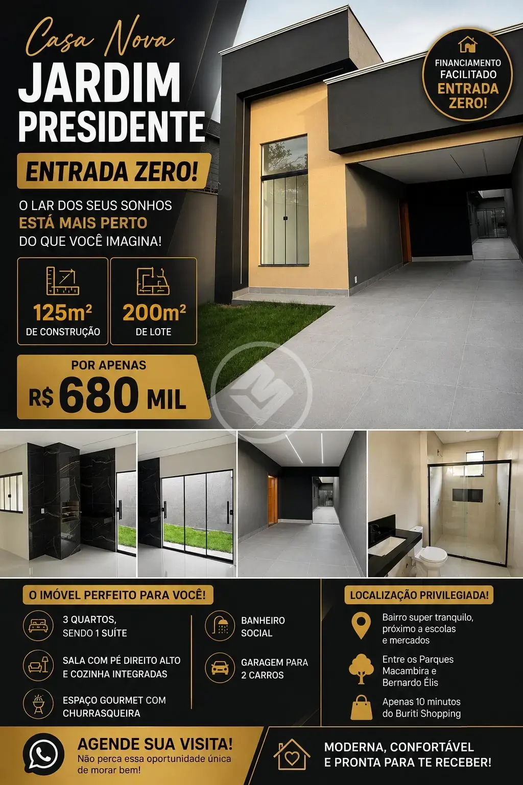 Imagem 1 - Casa em Jardim Presidente, Goiânia - GO