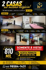 Casa Setor Conde dos Arcos, Aparecida de Goiânia - GO — foto 1