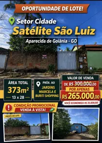 Casa Cidade Satélite São Luiz, Aparecida de Goiânia - GO — foto 1