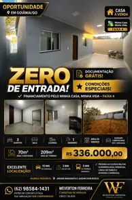 Casa Conjunto Habitacional Madre Germana II, Conjunto Habitacional Madre Germana II - GO — foto 1