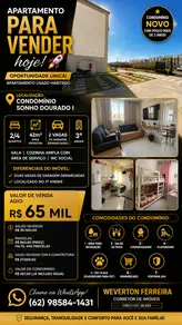 Apartamento Residencial Porto Dourado, Goiânia - GO — foto 1