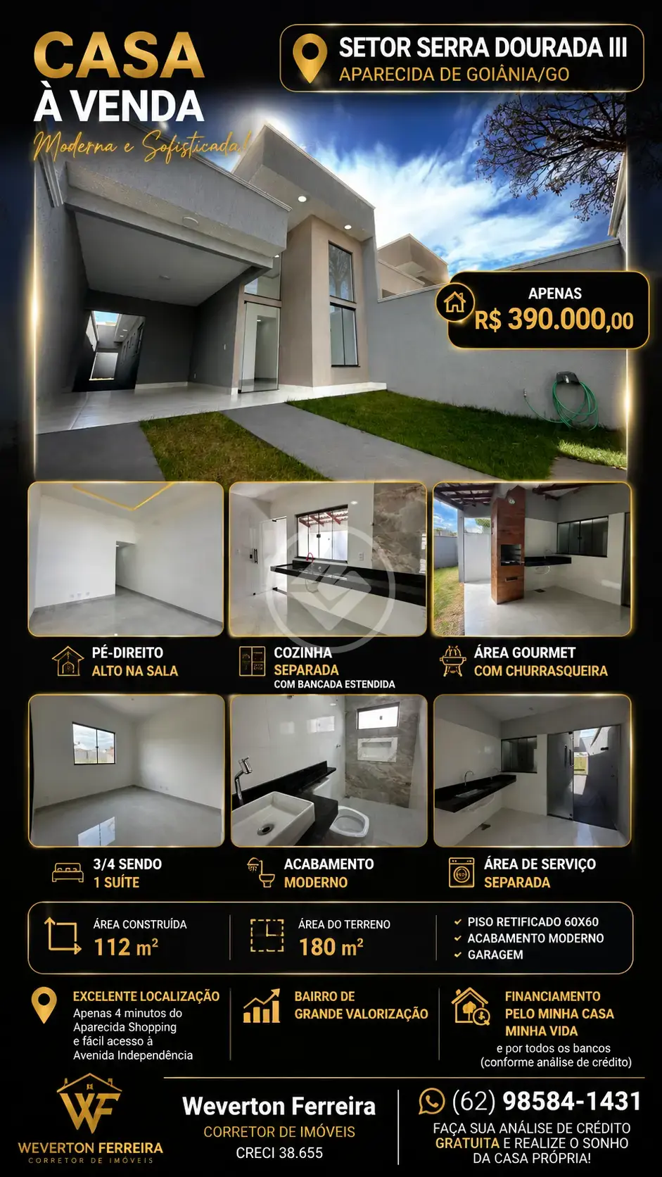 Image 2 - Casa em Setor Serra Dourada - 3ª Etapa, Aparecida de Goiânia - GO