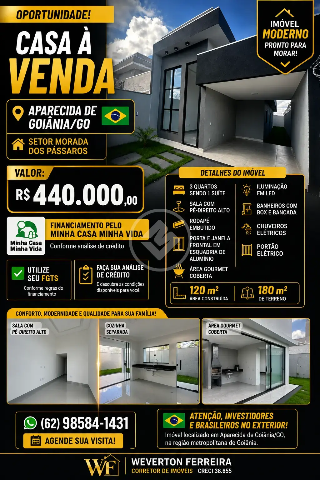 Image 10 - Casa em Morada dos Pássaros, Aparecida de Goiânia - GO
