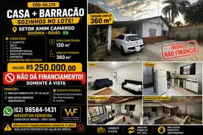 Casa Setor Amim Camargo, Goiânia - GO — foto 1