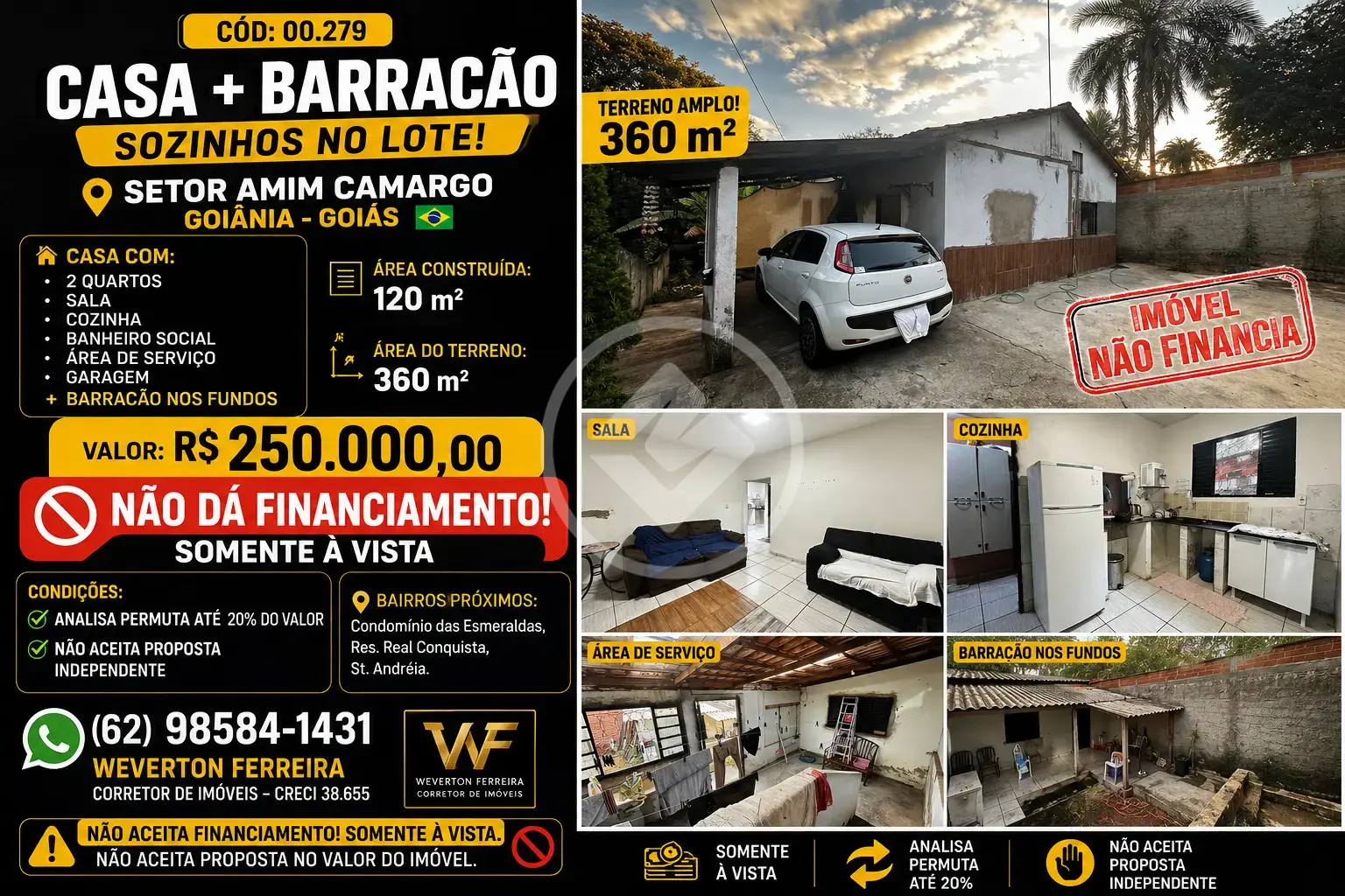 Imagem 1 - Casa em Setor Amim Camargo, Goiânia - GO