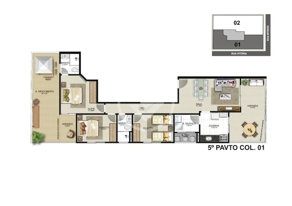 Imagem 3 - Apartamento em Praia do Morro, Guarapari - ES
