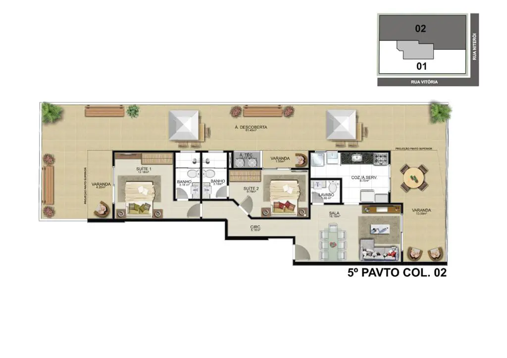 Imagem 3 - Apartamento em Praia do Morro, Guarapari - ES