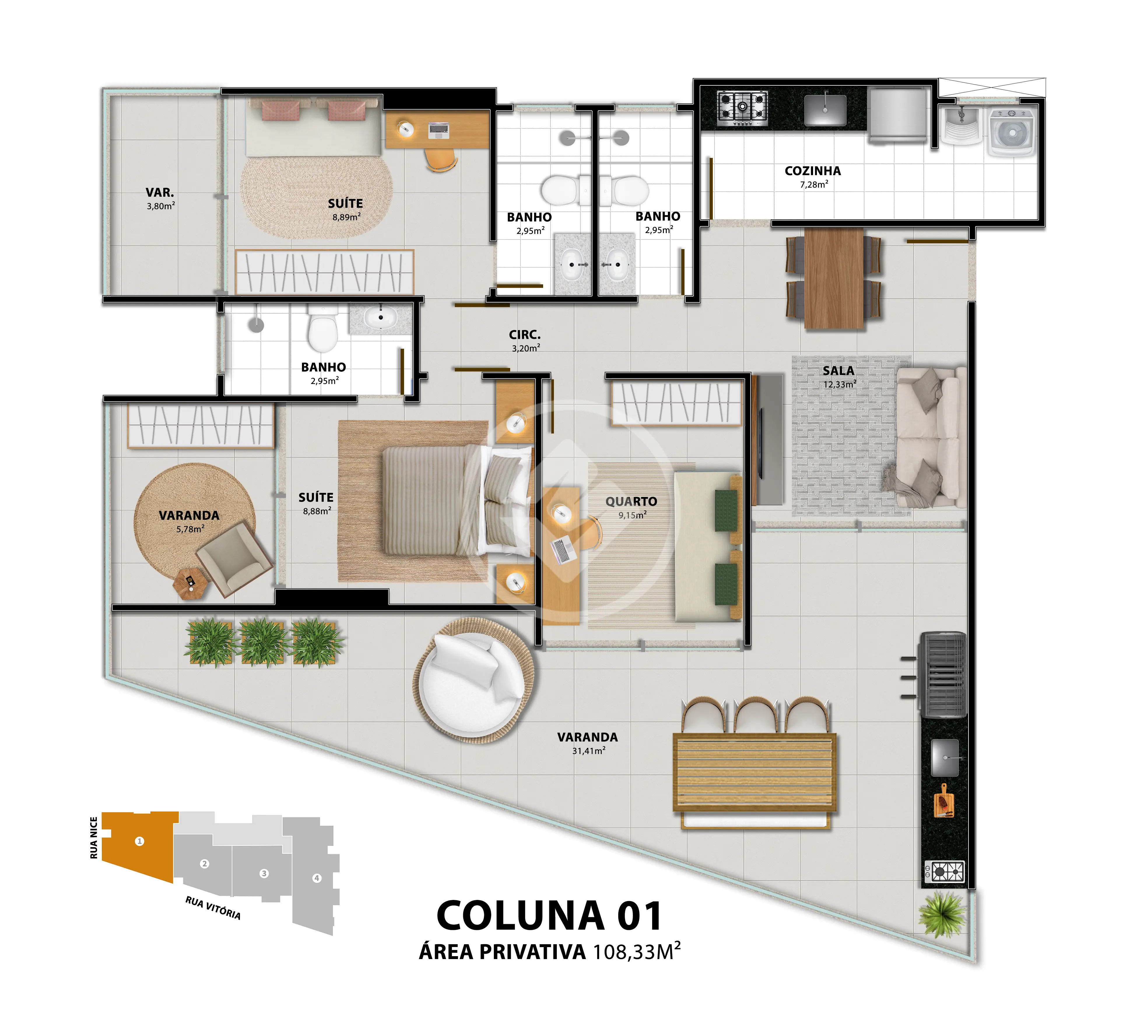 Imagem 3 - Apartamento em Praia do Morro, Guarapari - ES
