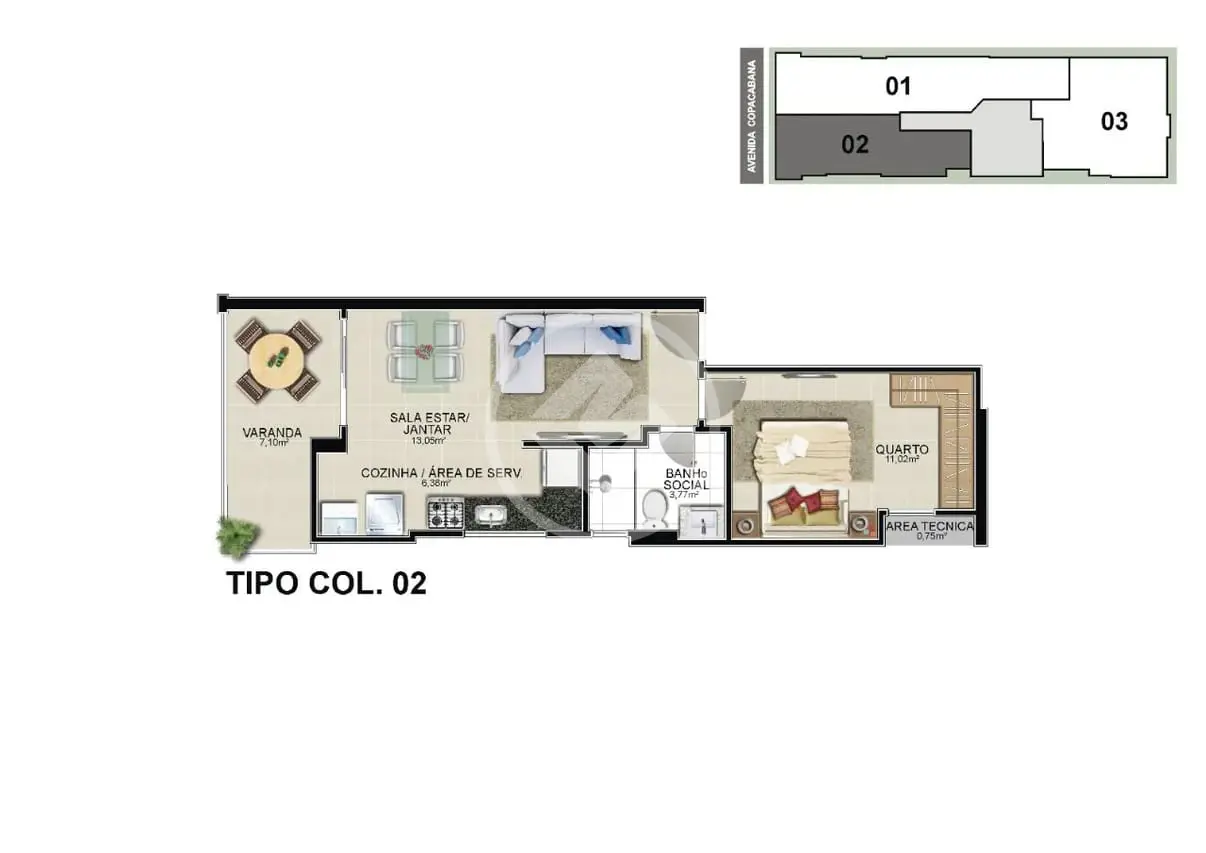 Imagem 4 - Apartamento em Praia do Morro, Guarapari - ES