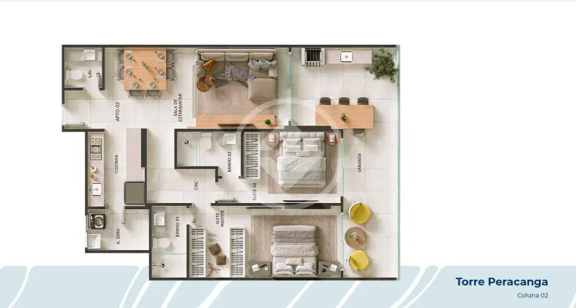 Image 8 - Apartamento em Enseada Azul, Guarapari - ES