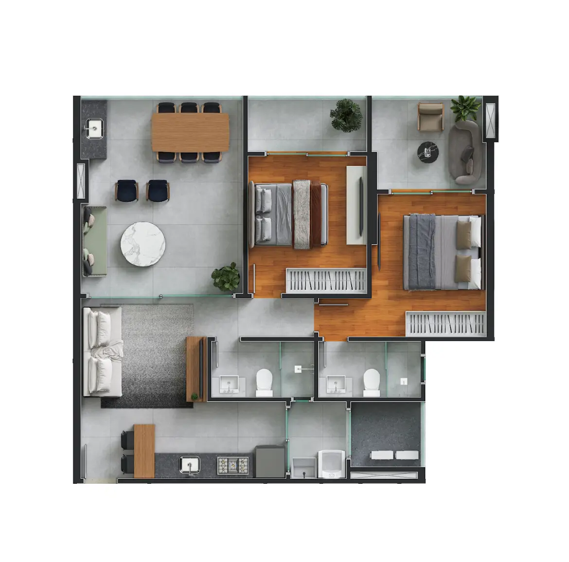 Imagem 6 - Apartamento em Praia do Morro, Guarapari - ES