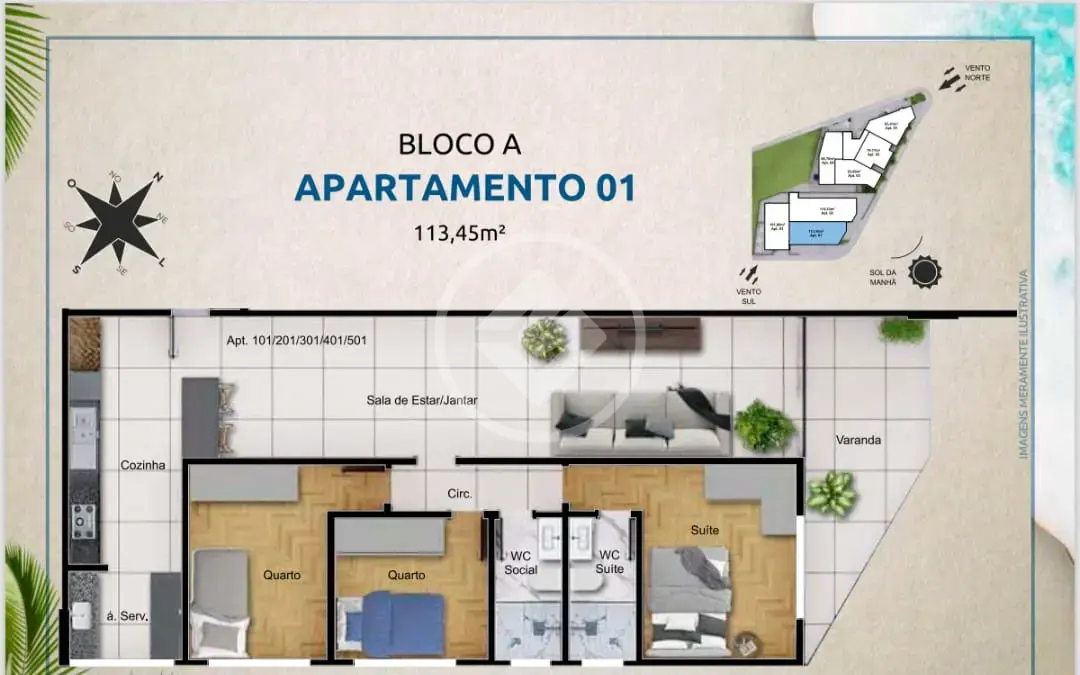 Imagem 3 - Apartamento em Iriri, Anchieta - ES