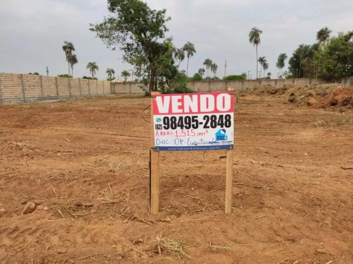 Terreno Centro Hidrolândia, Hidrolândia - GO — foto 1