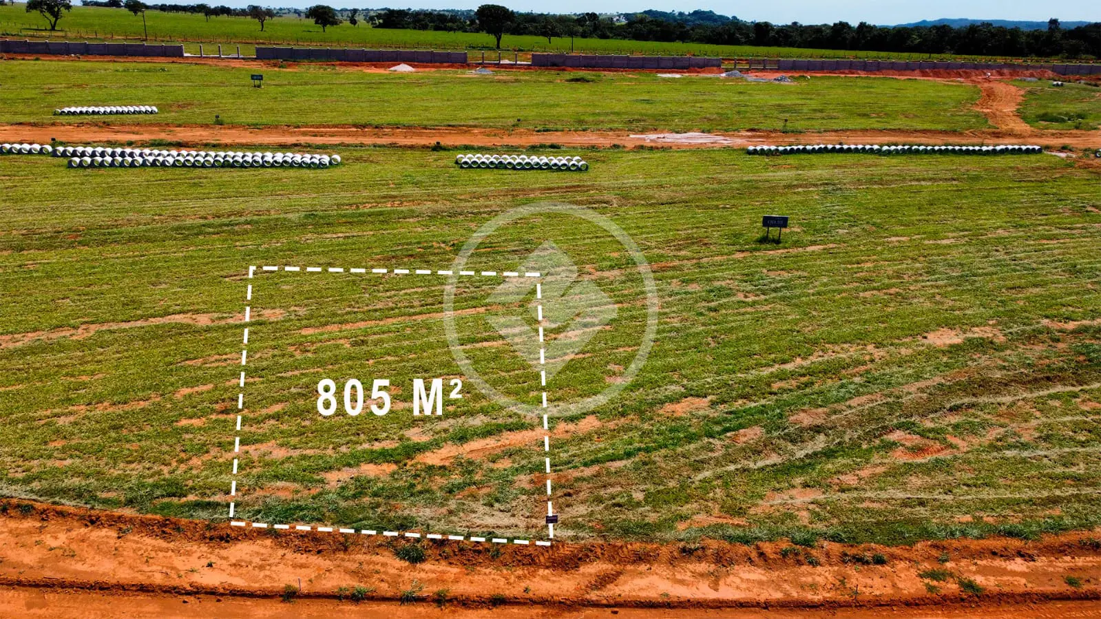Imagem 1 - Terreno Condomínio em Hidrolandia - Go, Hidrolândia - GO