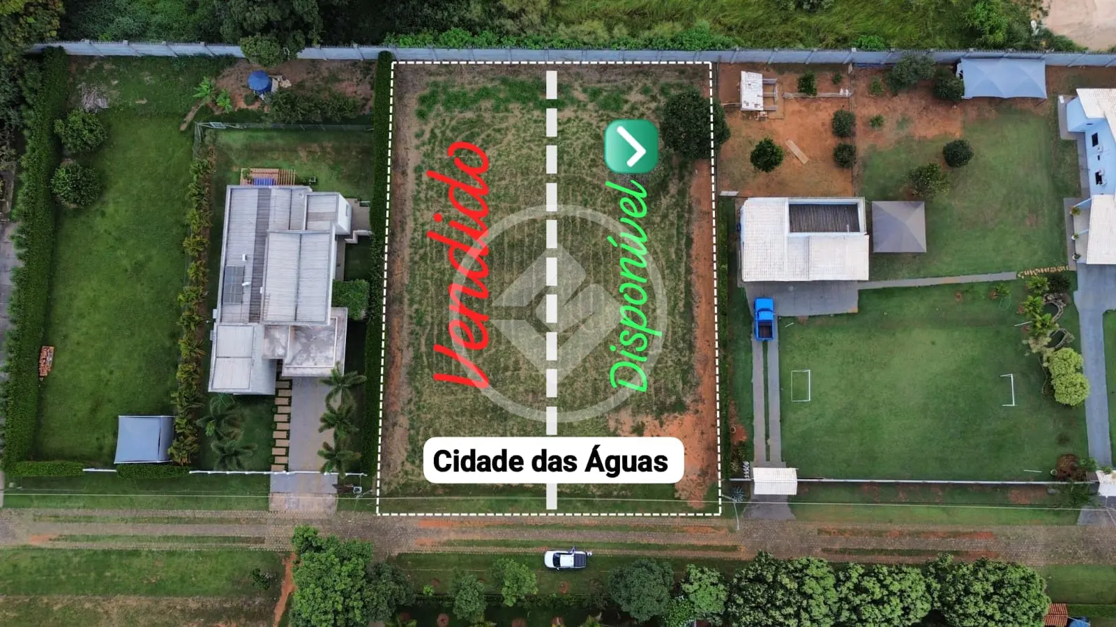 Imagem 1 - Terreno Condomínio em Condomínio Cidade das Águas, Hidrolândia - GO