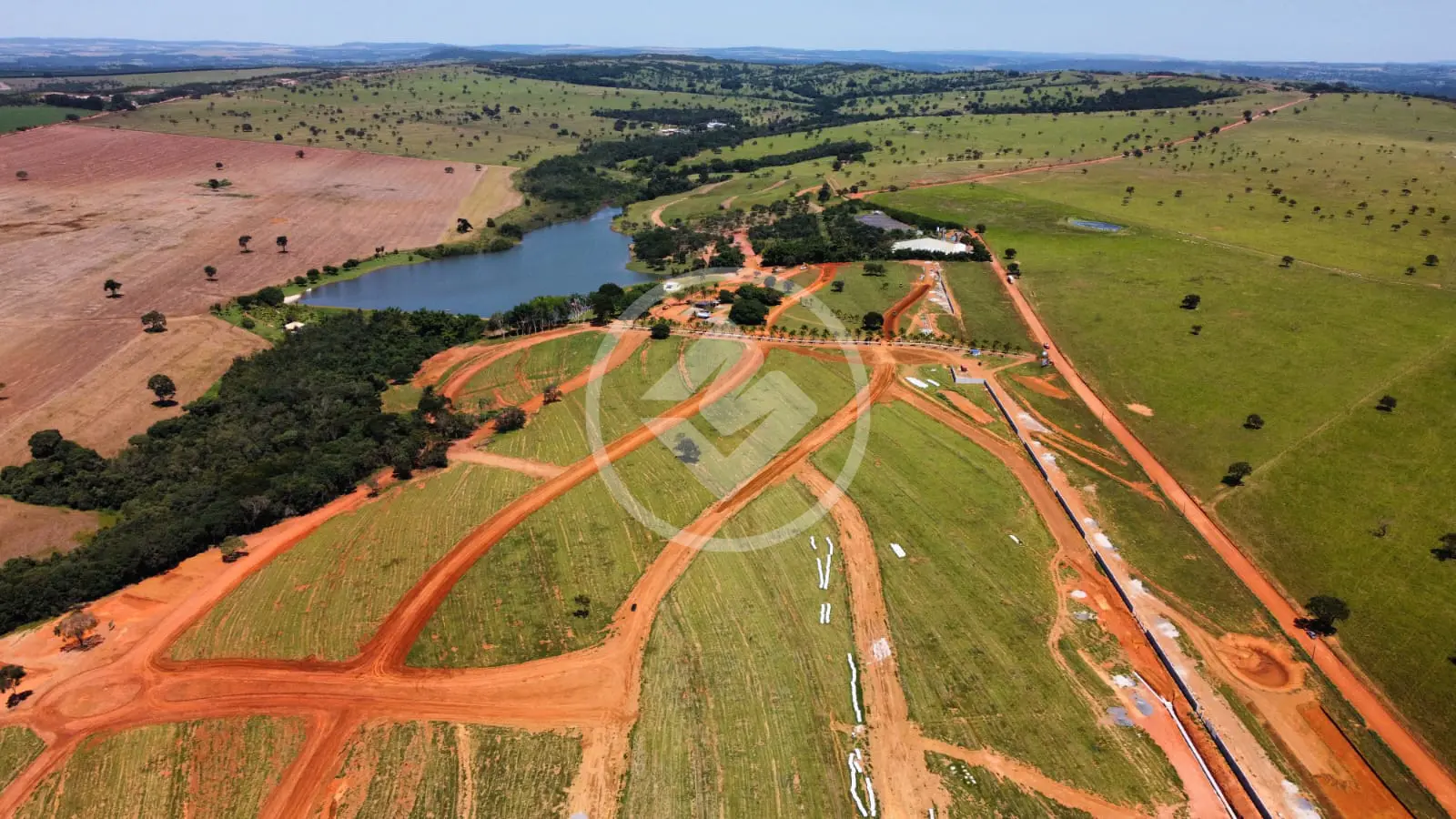 Imagem 2 - Terreno Condomínio em Hidrolandia - Go, Hidrolândia - GO